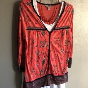 Women's size Medium Lucky Brand top